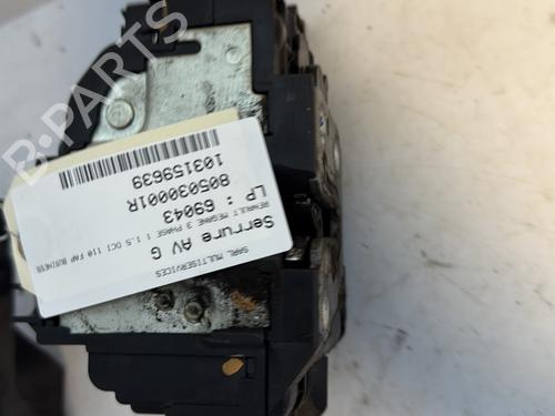 Venstre fortil lås RENAULT MEGANE III Hatchback (BZ0/1_, B3_) 1.5 dCi (BZ09, BZ0D, BZ1W, BZ29, BZ14) (110 hp) 24425924
