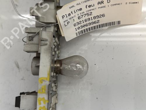 Used Lamp holder BMW 3 Compact (E46) 320 td (150 hp) 24399863