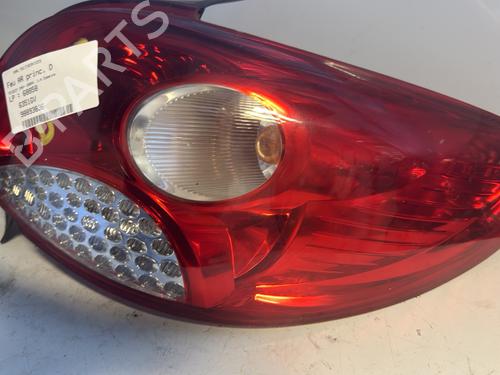 Used Right taillight PEUGEOT 206+ (2L_, 2M_) 1.4 i (73 hp) 22596613