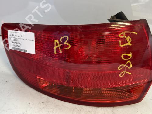 Used Left taillight AUDI A3 Sportback (8PA) 1.9 TDI (105 hp) 27628235