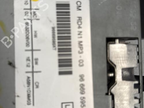 Radio PEUGEOT 3008 I MPV (0U_) 1.6 HDi | BP26213425E6 