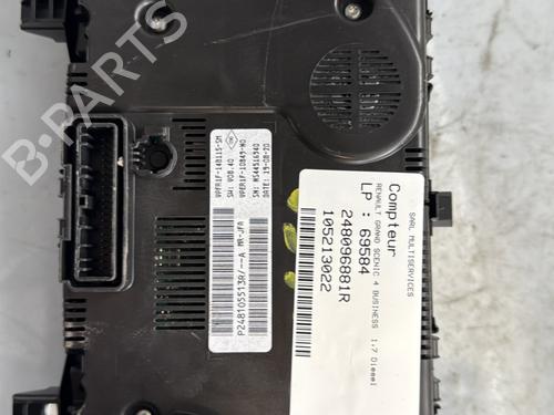 Instrument cluster RENAULT GRAND SCÉNIC IV (R9_) 1.7 Blue dCi 150 (R9A7, R9A8) | BP25332421C47 