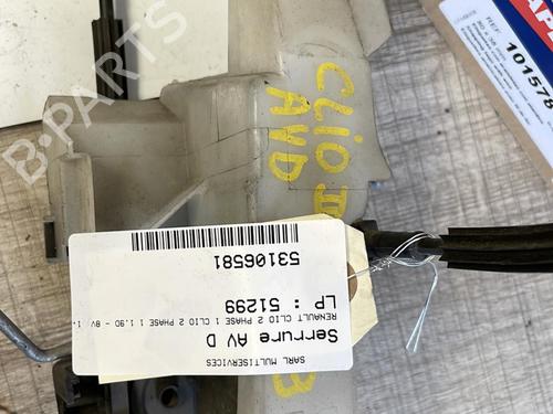 Used Front right lock RENAULT CLIO II (BB_, CB_) 1.9 D (B/CB0E, BB0J) (64 hp) 21343081