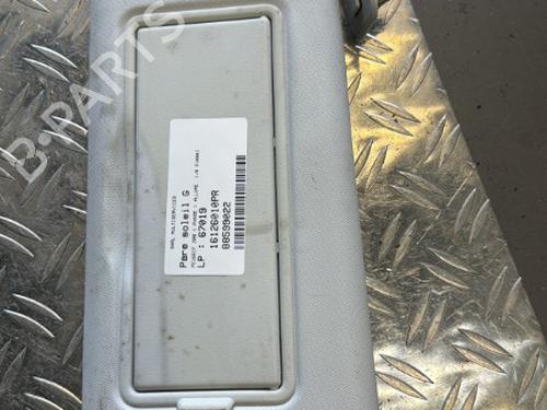 Left sun visor PEUGEOT 208 I (CA_, CC_) 1.6 HDi | BP21330474I1 