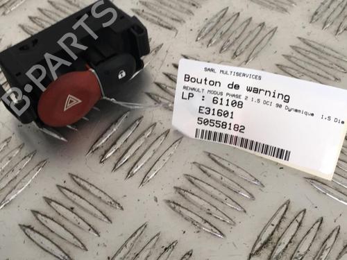 Used Warning switch RENAULT MODUS / GRAND MODUS (F/JP0_) 1.5 dCi 90 (88 hp) 21350969