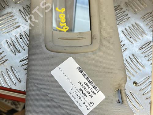 Used Left sun visor RENAULT LAGUNA III (BT0/1) 2.0 dCi (BT01, BT08, BT09, BT0E, BT0K, BT12, BT1C, BT1D,... (150 hp) 21340641