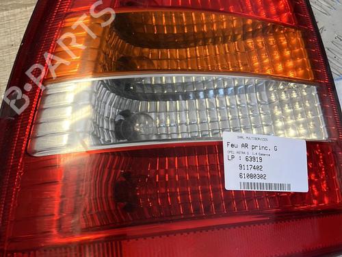Used Left taillight OPEL ASTRA G Hatchback (T98) 1.4 16V (F08, F48) (90 hp) 21346775