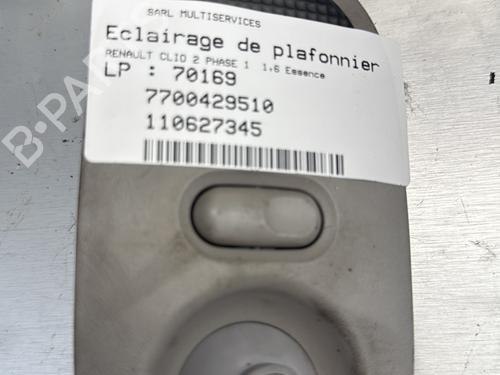 Innerbelysning RENAULT CLIO II (BB_, CB_) 1.6 16V (BB01, BB0H, BB0T, BB14, BB1D, BB1R, BB2KL, BB3G... (107 hp) 28099172