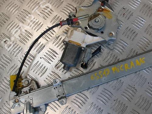 Used Front left window mechanism NISSAN MICRA III (K12) 1.2 16V (65 hp) 21355901