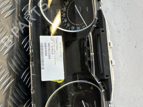 Used Instrument cluster PEUGEOT 208 I (CA_, CC_) 1.6 HDi (114 hp) 21346404