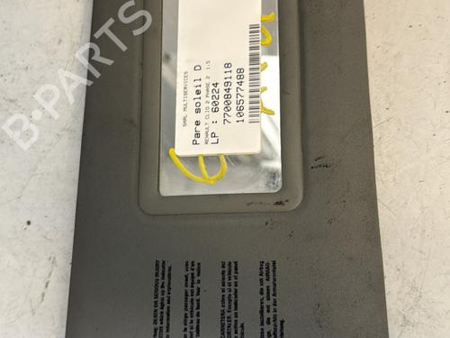 Used Right sun visor RENAULT CLIO II (BB_, CB_) 1.5 dCi (B/C2J) (68 hp) 26213398