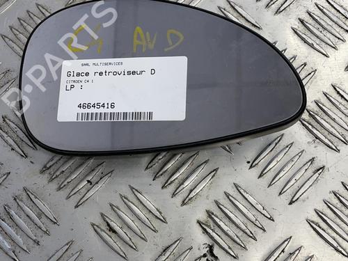 Used Right mirror glass CITROËN C4 I (LC_) 1.6 HDi (90 hp) 22918558