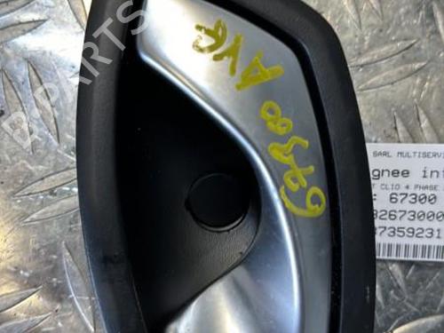 Used Front left interior door handle RENAULT CLIO IV (BH_) 0.9 TCe 90 (BHNF, BHMA, BHMH, BHJK, BHJR) (90 hp) 21357437
