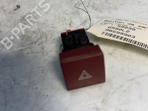 Used Warning switch PEUGEOT PARTNER Box Body/MPV 1.6 HDi 16V (90 hp) 22518250