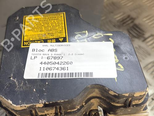 ABS pump TOYOTA RAV 4 III (_A3_) 2.2 D 4WD (ALA30_, ALA30R) | BP28117187M43 