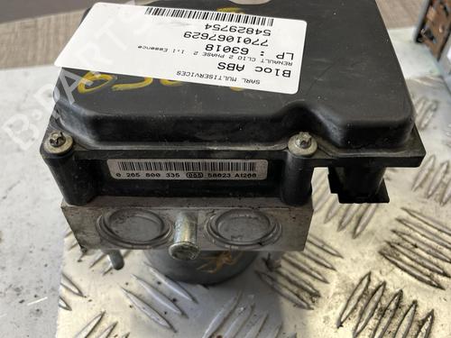 Used ABS pump RENAULT CLIO II (BB_, CB_) 1.2 16V (BB05, BB0W, BB11, BB27, BB2T, BB2U, BB2V, CB05,... (75 hp) 21347565