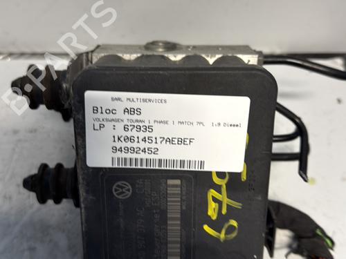 ABS Bremseaggregat VW TOURAN (1T1, 1T2) 1.9 TDI (105 hp) 21347931