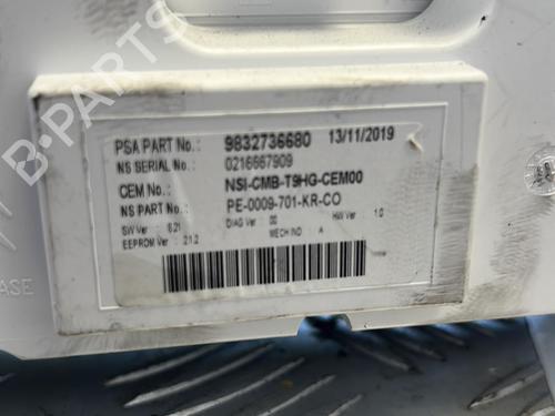 Used Instrument cluster PEUGEOT 308 II (LB_, LP_, LW_, LH_, L3_) 1.2 THP 130 (131 hp) 21354761