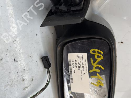 Right mirror PEUGEOT 307 Break (3E) 2.0 HDI 90 | BP24800244C27 