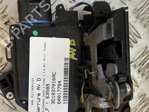 Used Front right lock VW CADDY III MPV (2KB, 2KJ, 2CB, 2CJ) [2004-2016]  22918597
