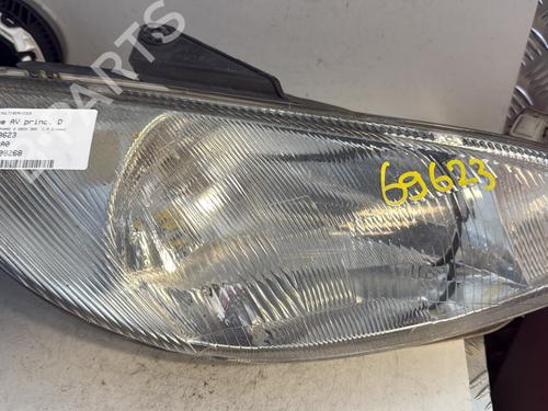 Right headlight PEUGEOT 206 Hatchback (2A/C) 1.4 HDi eco 70 | BP26594280C29 