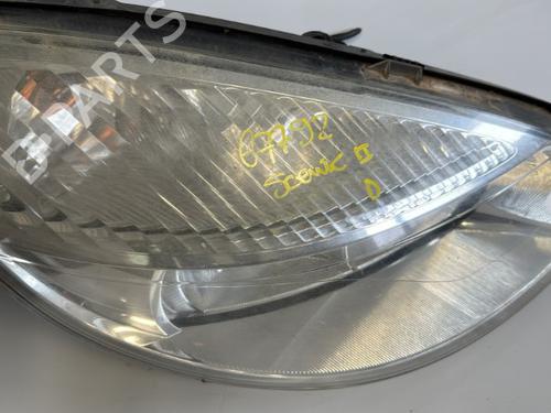 Used Right headlight RENAULT SCÉNIC II (JM0/1_) 1.6 16V (JM1R) (112 hp) 21337875