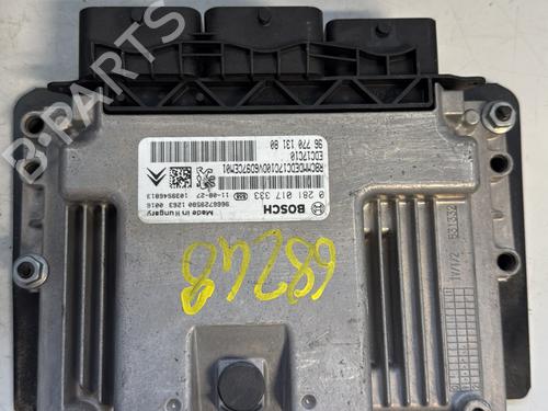 Used Engine control unit (ECU) PEUGEOT 308 SW I (4E_, 4H_) 1.6 HDi (92 hp) 23797744