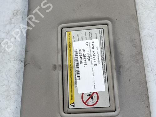 Used Right sun visor CITROËN BERLINGO MULTISPACE (B9) 1.6 HDi 110 (109 hp) 23798485