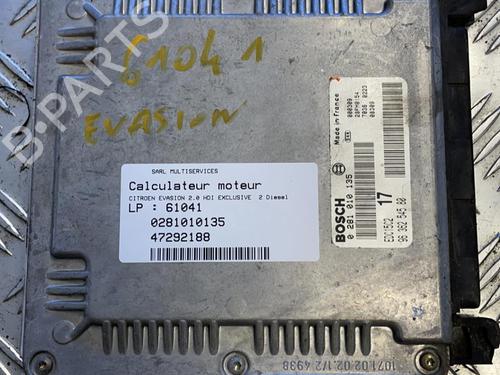 Used Engine control unit (ECU) CITROËN EVASION MPV (22, U6) 2.0 HDI (109 hp) 21351269