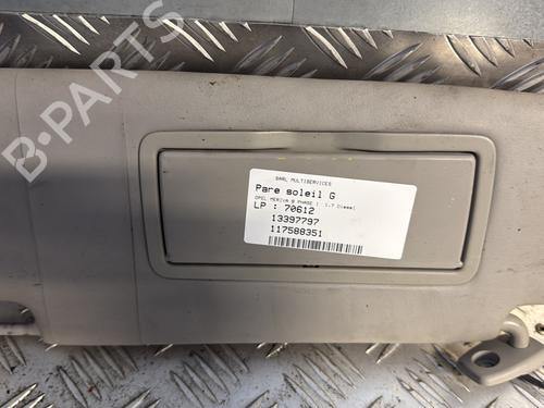 Left sun visor OPEL MERIVA B MPV (S10) 1.7 CDTI (75) | BP30755697I1 - Image 2