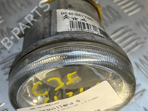 Used Left front fog light CITROËN C3 I (FC_, FN_) 1.4 HDi (68 hp) 21349195