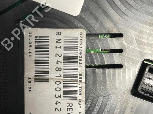 Instrument cluster RENAULT MEGANE III Hatchback (BZ0/1_, B3_) 1.5 dCi (BZ09, BZ0D, BZ1W, BZ29, BZ14) | BP21342906C47 