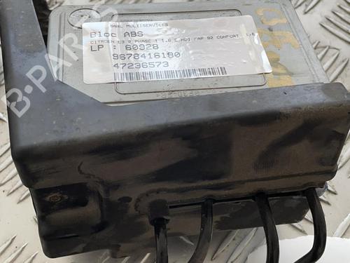 Used ABS pump CITROËN C3 II (SC_) 1.6 HDi (92 hp) 21343669