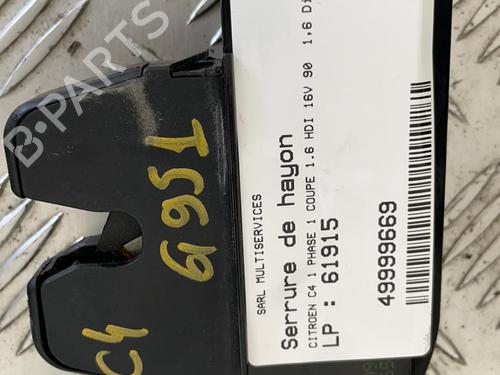 Used Tailgate lock CITROËN C4 Coupe (LA_) 1.6 HDi (90 hp) 21334854