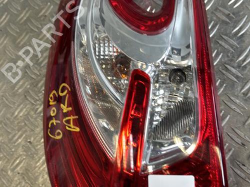 Used Right taillight PEUGEOT 208 I (CA_, CC_) 1.6 HDi (114 hp) 21337885