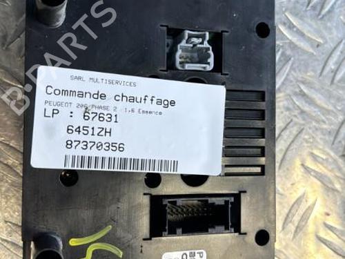 Climate control PEUGEOT 206 Hatchback (2A/C) 1.6 16V | BP21357396I5 