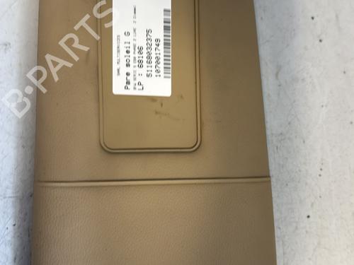 Used Left sun visor BMW 5 (E60) 520 d (163 hp) 26457216