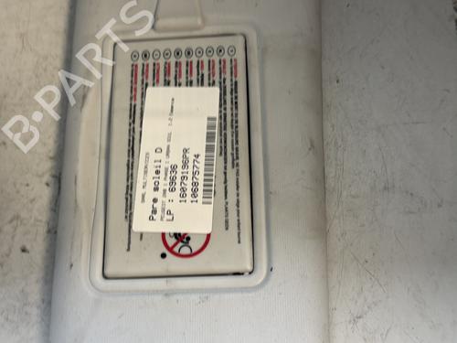 Used Right sun visor PEUGEOT 208 I (CA_, CC_) 1.2 VTI 82 (82 hp) 26393100