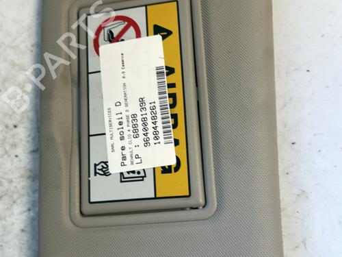 Used Right sun visor RENAULT CLIO IV (BH_) 0.9 TCe 75 (BHNP) (76 hp) 27271132