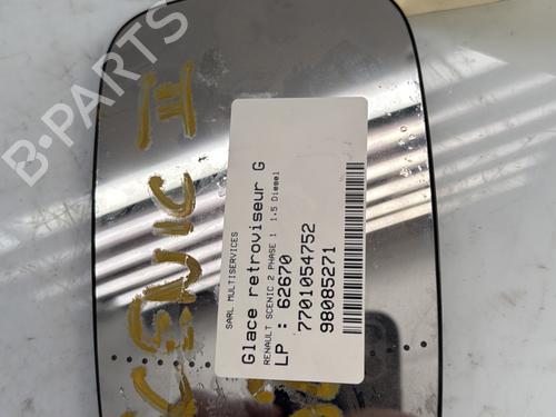 Używane Szkło lusterka lewego RENAULT SCÉNIC II (JM0/1_) 1.5 dCi (JM1E, JM16) (106 hp) 22316598