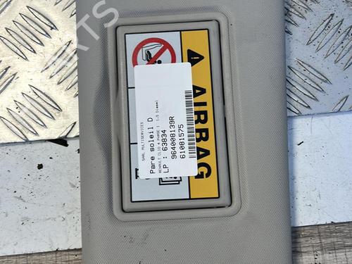 Used Right sun visor RENAULT CLIO IV (BH_) 1.5 dCi 75 (75 hp) 21338449