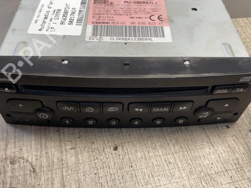 Bilradio PEUGEOT 206+ (2L_, 2M_) 1.4 HDi eco 70 (68 hp) 21343368