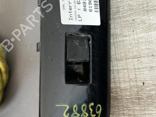 Used Right front window switch TOYOTA HILUX VIII Pickup (_N1_) 2.4 D 4WD (GUN125_, GUN125R) (150 hp) 21338173
