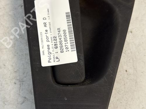 Used Rear right exterior door handle RENAULT CLIO IV (BH_) 1.5 dCi 90 (90 hp) 26573607