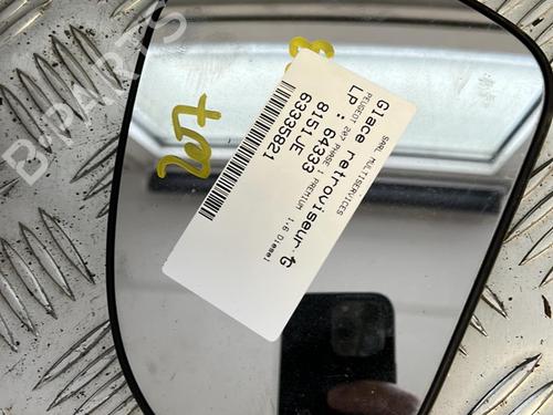 Used Left mirror glass PEUGEOT 207 (WA_, WC_) 1.6 HDi (90 hp) 21357137