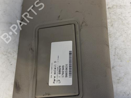 Used Right sun visor FORD FIESTA VI (CB1, CCN) 1.4 TDCi (68 hp) 22438811