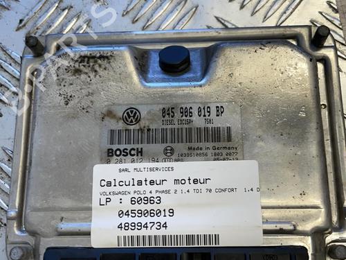 Used Engine control unit (ECU) VW POLO (9N_, 9A_) 1.4 TDI (70 hp) 21351114