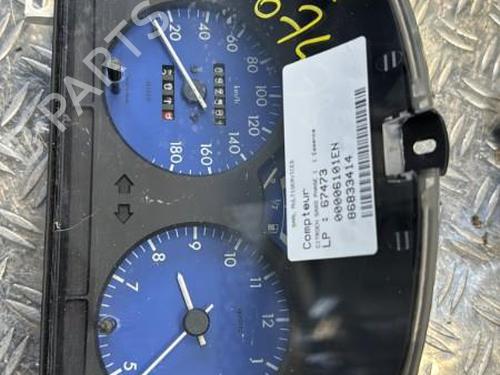 Used Instrument cluster CITROËN SAXO (S0, S1) 1.0 X (45 hp) 21333391