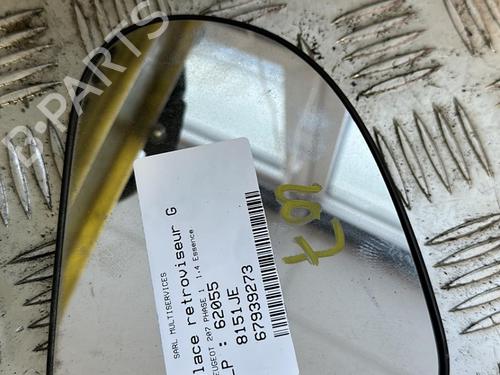 Used Left mirror glass PEUGEOT 207 (WA_, WC_) 1.4 16V (95 hp) 21348829