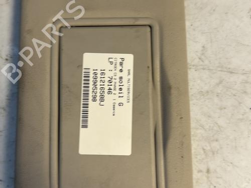 Used Left sun visor CITROËN C3 II (SC_) 1.0 VTi 68 (68 hp) 27685774